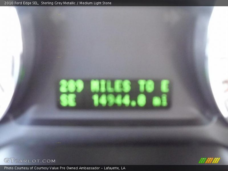 Sterling Grey Metallic / Medium Light Stone 2010 Ford Edge SEL