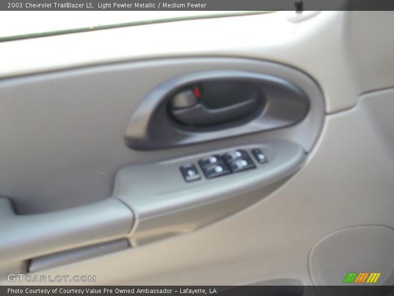 Light Pewter Metallic / Medium Pewter 2003 Chevrolet TrailBlazer LS