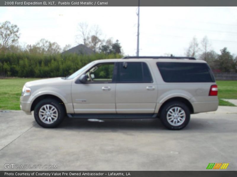 Pueblo Gold Metallic / Camel 2008 Ford Expedition EL XLT