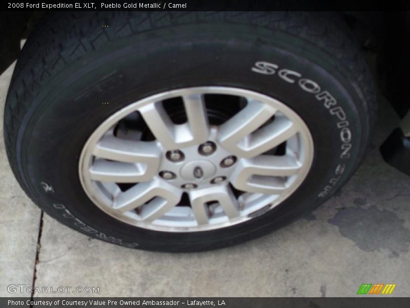 Pueblo Gold Metallic / Camel 2008 Ford Expedition EL XLT