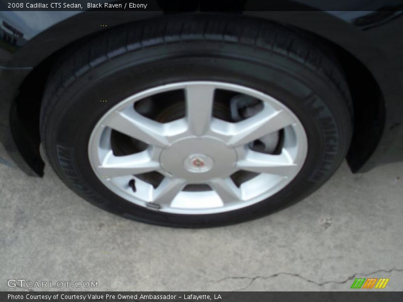 Black Raven / Ebony 2008 Cadillac CTS Sedan