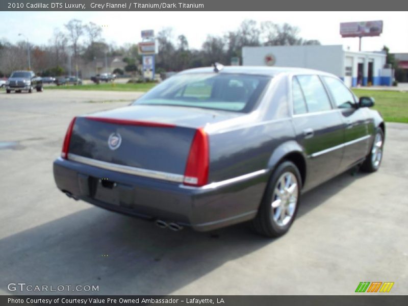 Grey Flannel / Titanium/Dark Titanium 2010 Cadillac DTS Luxury