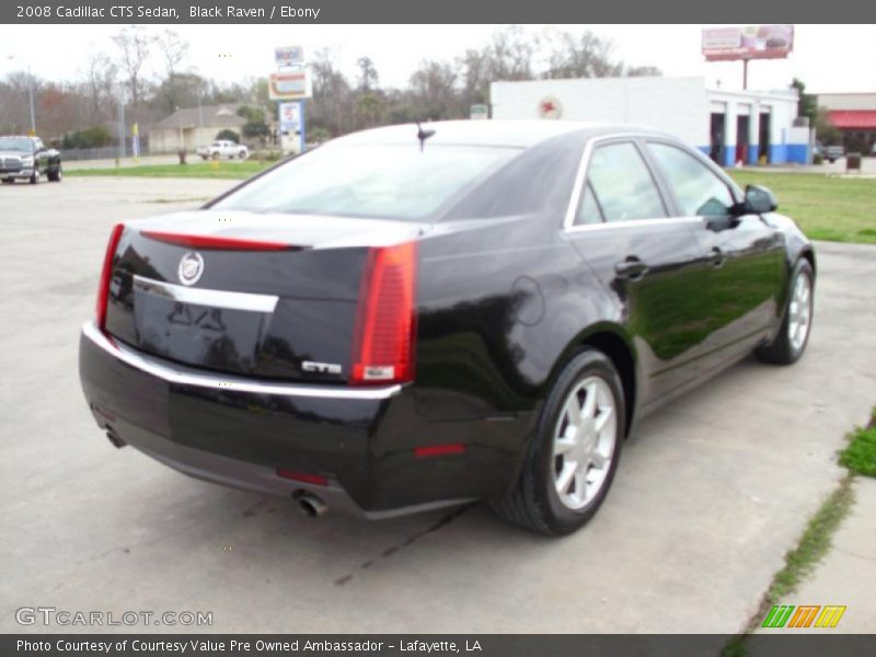 Black Raven / Ebony 2008 Cadillac CTS Sedan