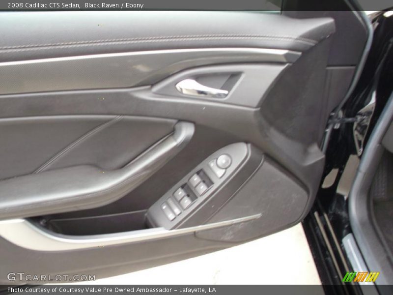 Black Raven / Ebony 2008 Cadillac CTS Sedan