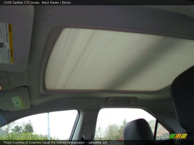 Black Raven / Ebony 2008 Cadillac CTS Sedan