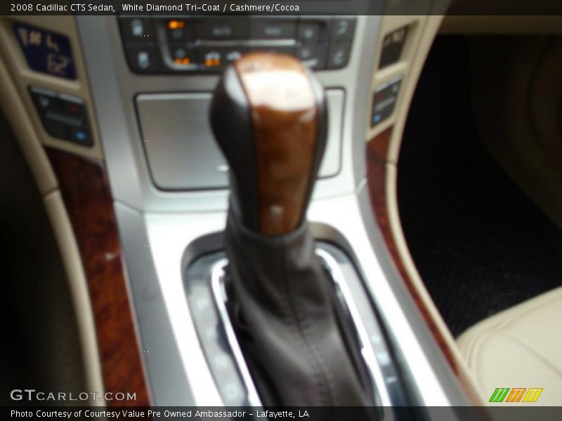 White Diamond Tri-Coat / Cashmere/Cocoa 2008 Cadillac CTS Sedan