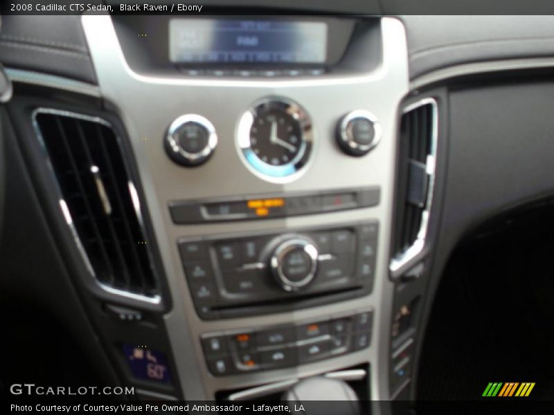 Black Raven / Ebony 2008 Cadillac CTS Sedan