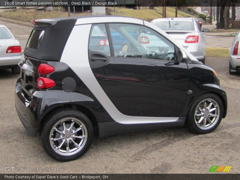 Deep Black / Design Black 2008 Smart fortwo passion cabriolet