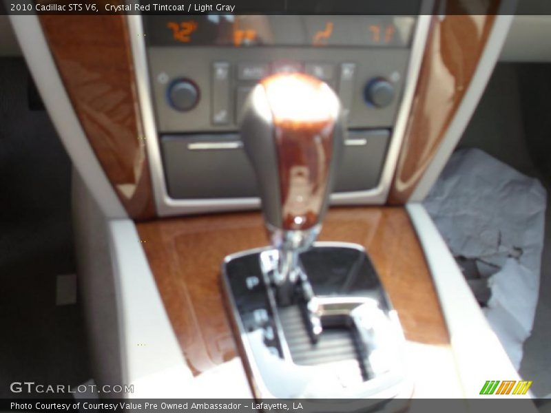 Crystal Red Tintcoat / Light Gray 2010 Cadillac STS V6