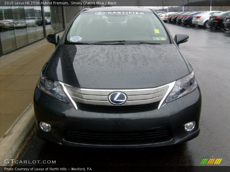 Smoky Granite Mica / Black 2010 Lexus HS 250h Hybrid Premium
