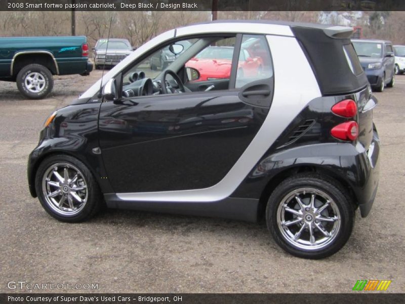 Deep Black / Design Black 2008 Smart fortwo passion cabriolet