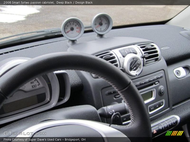 Deep Black / Design Black 2008 Smart fortwo passion cabriolet