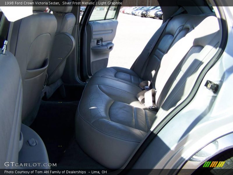 Silver Frost Metallic / Light Graphite 1998 Ford Crown Victoria Sedan