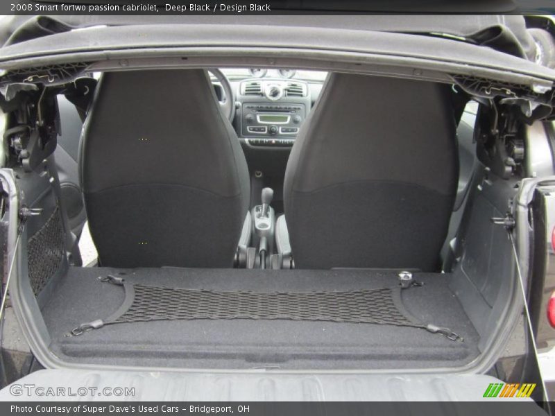 Deep Black / Design Black 2008 Smart fortwo passion cabriolet