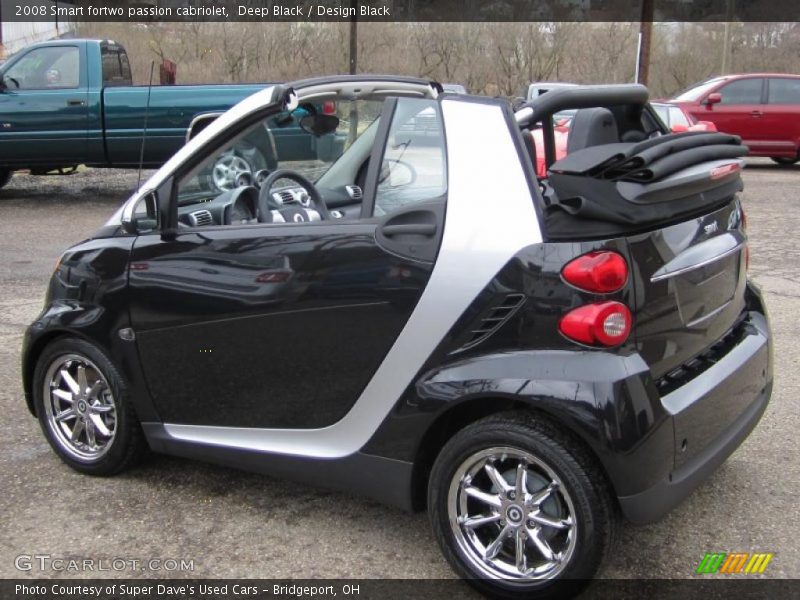 Deep Black / Design Black 2008 Smart fortwo passion cabriolet