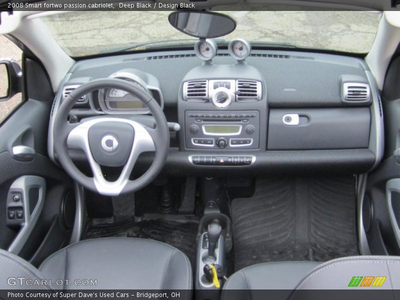 Deep Black / Design Black 2008 Smart fortwo passion cabriolet