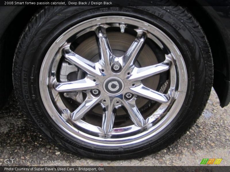 Deep Black / Design Black 2008 Smart fortwo passion cabriolet