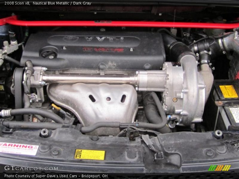  2008 xB  Engine - 2.4 Liter Supercharged DOHC 16V VVT-i 4 Cylinder