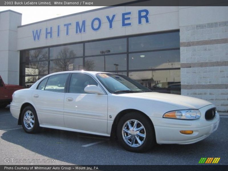 White Diamond / Taupe 2003 Buick LeSabre Limited