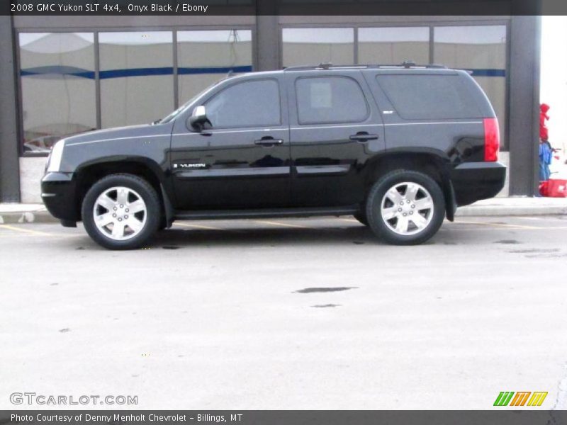 Onyx Black / Ebony 2008 GMC Yukon SLT 4x4