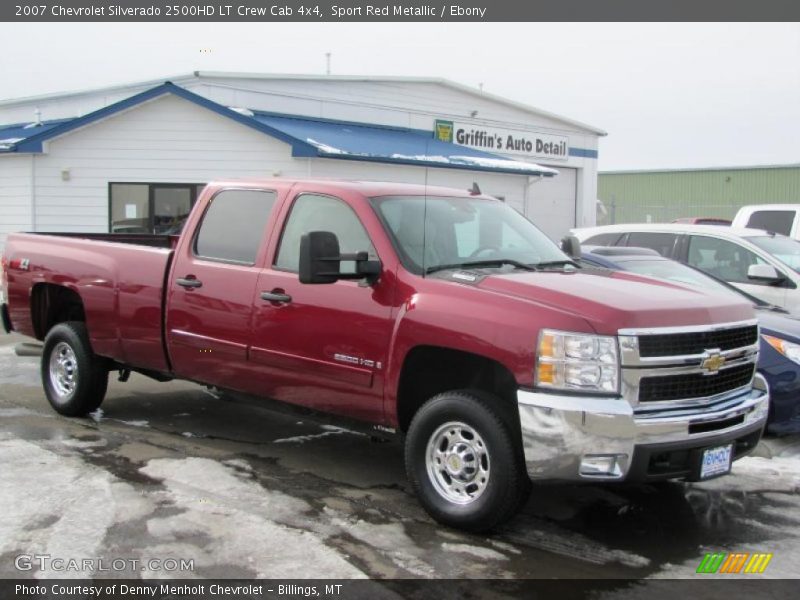 Sport Red Metallic / Ebony 2007 Chevrolet Silverado 2500HD LT Crew Cab 4x4