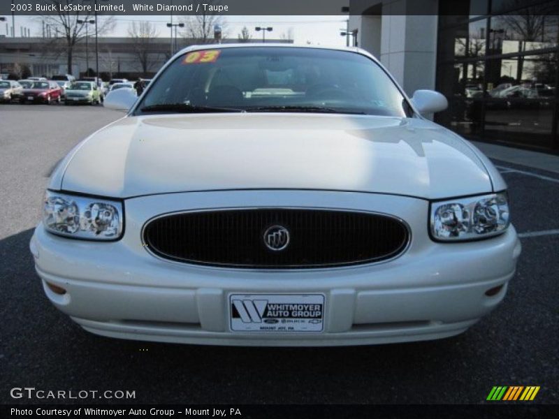 White Diamond / Taupe 2003 Buick LeSabre Limited