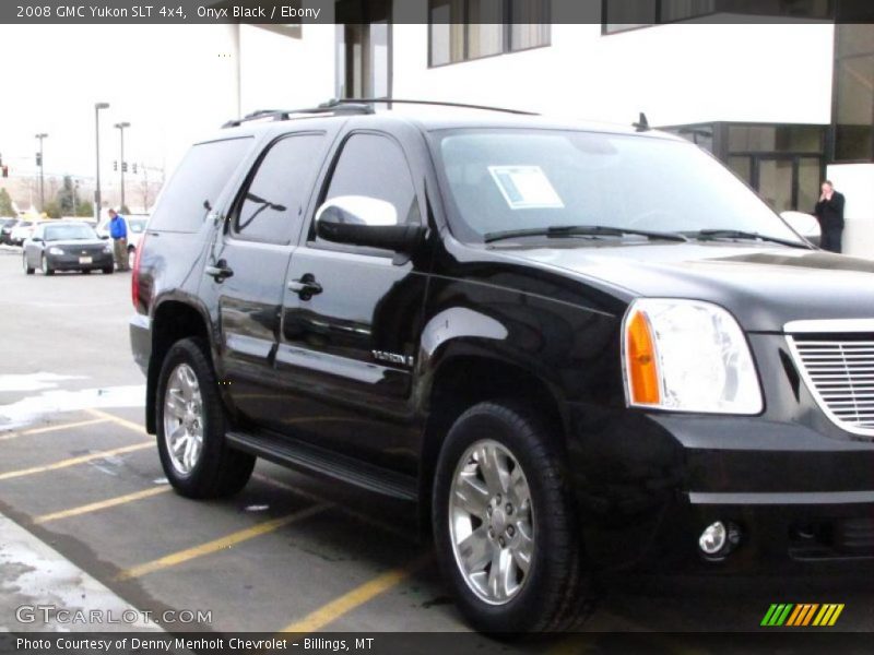 Onyx Black / Ebony 2008 GMC Yukon SLT 4x4