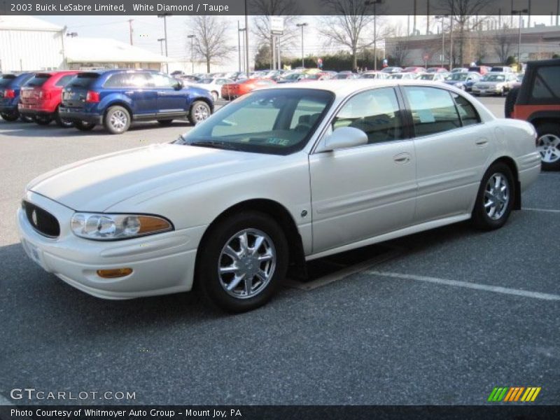 White Diamond / Taupe 2003 Buick LeSabre Limited