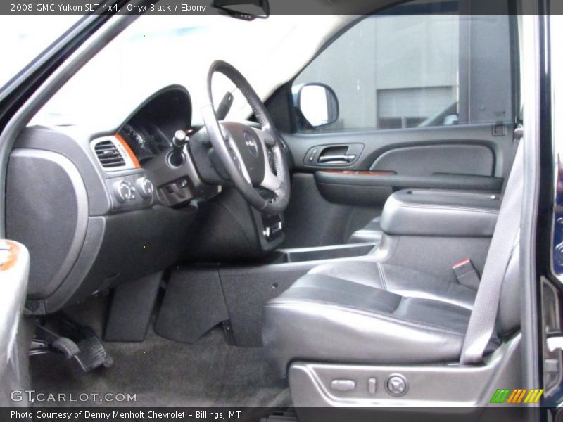 Onyx Black / Ebony 2008 GMC Yukon SLT 4x4