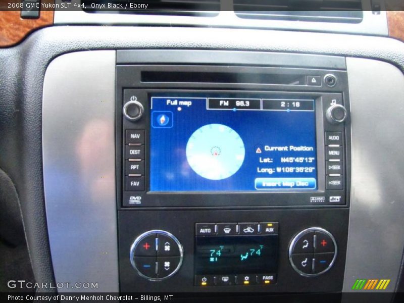 Onyx Black / Ebony 2008 GMC Yukon SLT 4x4