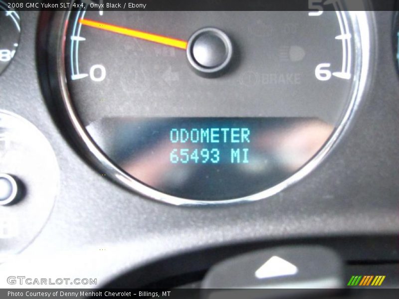 Onyx Black / Ebony 2008 GMC Yukon SLT 4x4