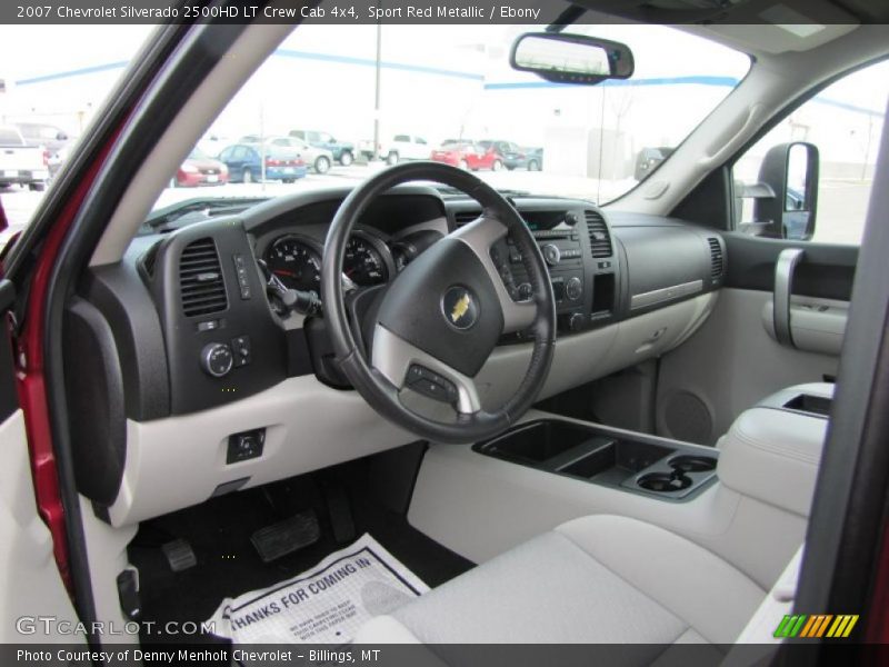 Sport Red Metallic / Ebony 2007 Chevrolet Silverado 2500HD LT Crew Cab 4x4