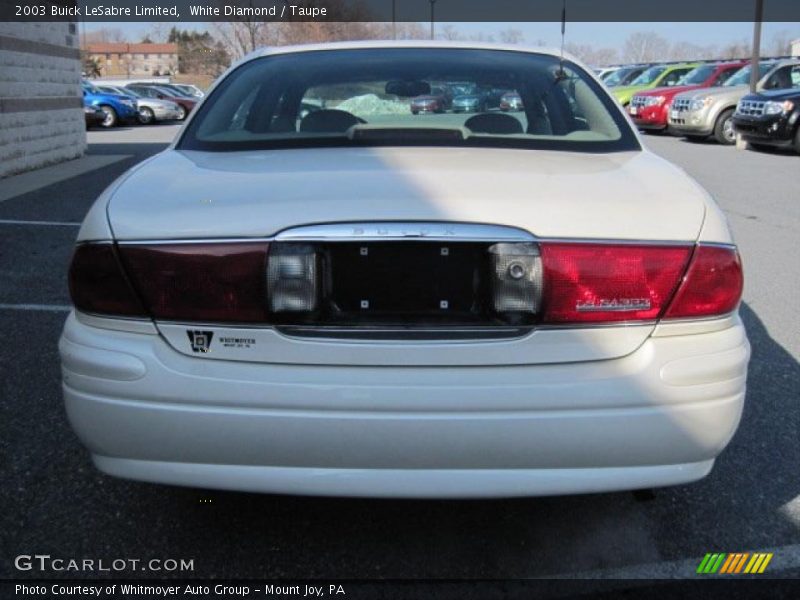 White Diamond / Taupe 2003 Buick LeSabre Limited