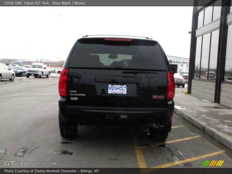 Onyx Black / Ebony 2008 GMC Yukon SLT 4x4