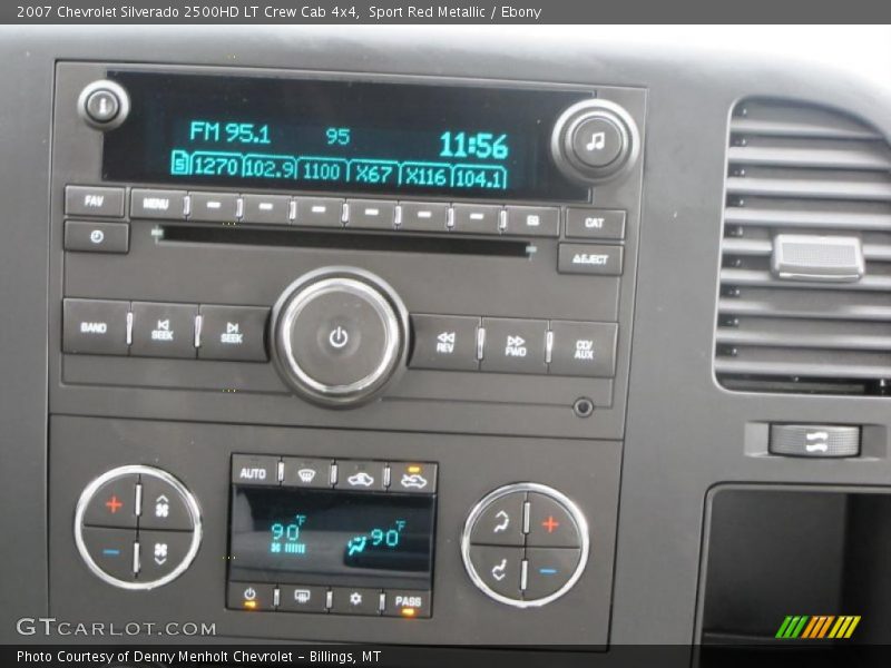 Sport Red Metallic / Ebony 2007 Chevrolet Silverado 2500HD LT Crew Cab 4x4