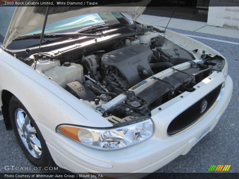White Diamond / Taupe 2003 Buick LeSabre Limited