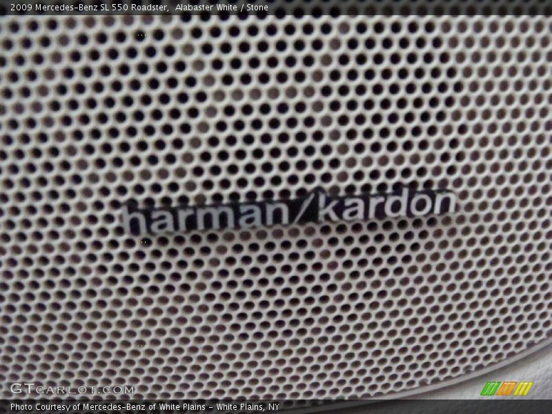 Alabaster White / Stone 2009 Mercedes-Benz SL 550 Roadster
