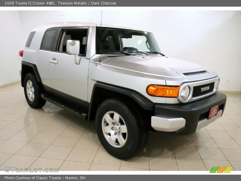 Titanium Metallic / Dark Charcoal 2008 Toyota FJ Cruiser 4WD