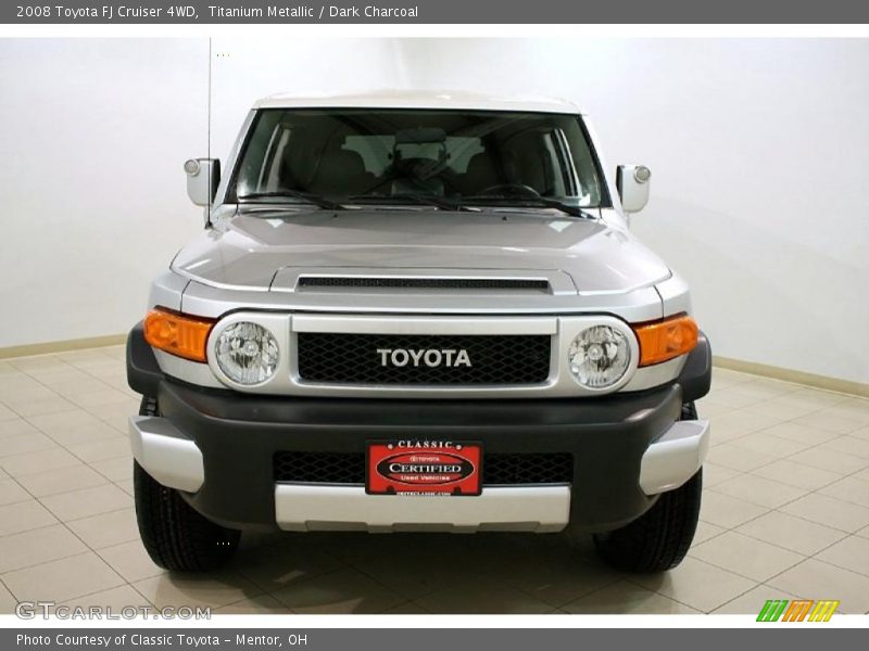 Titanium Metallic / Dark Charcoal 2008 Toyota FJ Cruiser 4WD