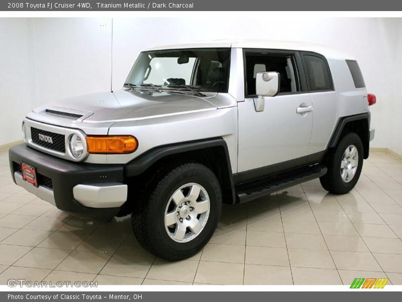 Titanium Metallic / Dark Charcoal 2008 Toyota FJ Cruiser 4WD