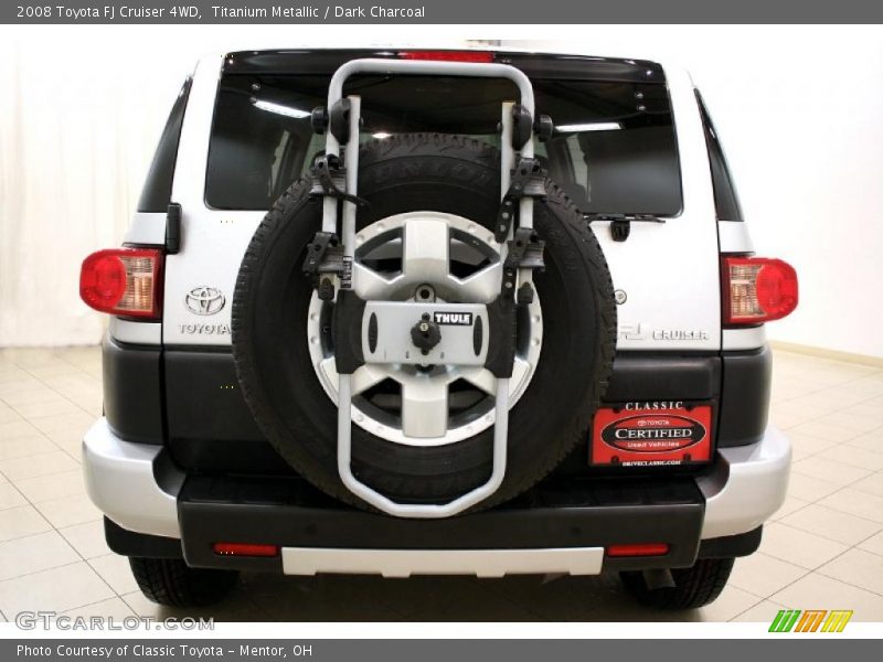 Titanium Metallic / Dark Charcoal 2008 Toyota FJ Cruiser 4WD