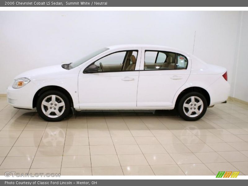 Summit White / Neutral 2006 Chevrolet Cobalt LS Sedan