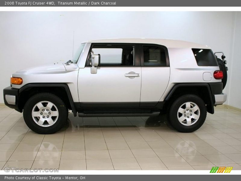 Titanium Metallic / Dark Charcoal 2008 Toyota FJ Cruiser 4WD
