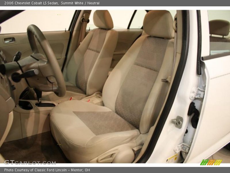 Summit White / Neutral 2006 Chevrolet Cobalt LS Sedan