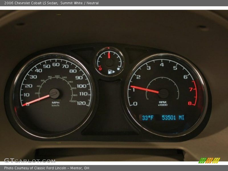 Summit White / Neutral 2006 Chevrolet Cobalt LS Sedan