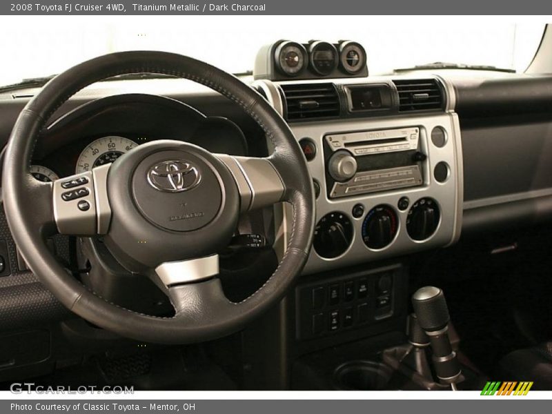 Titanium Metallic / Dark Charcoal 2008 Toyota FJ Cruiser 4WD