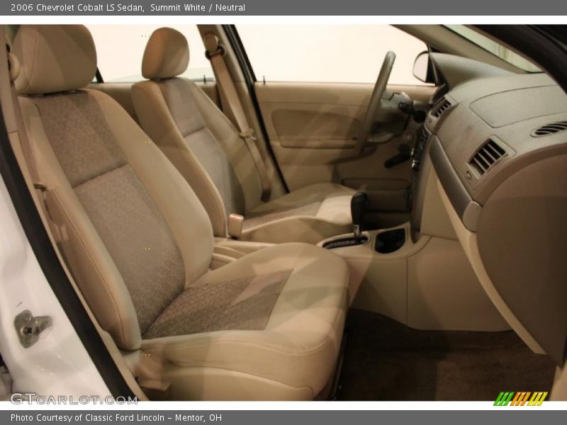 Summit White / Neutral 2006 Chevrolet Cobalt LS Sedan