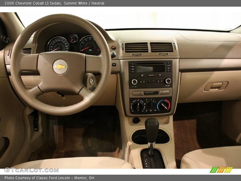 Summit White / Neutral 2006 Chevrolet Cobalt LS Sedan