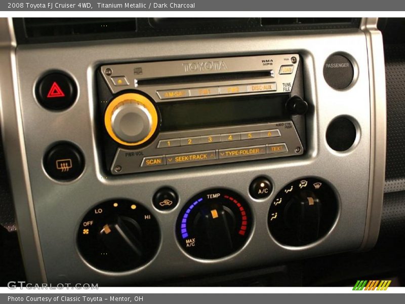 Titanium Metallic / Dark Charcoal 2008 Toyota FJ Cruiser 4WD