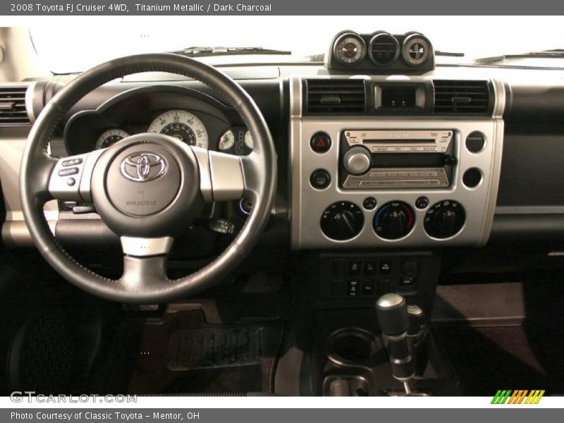 Titanium Metallic / Dark Charcoal 2008 Toyota FJ Cruiser 4WD